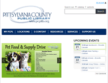 Tablet Screenshot of pcplib.org